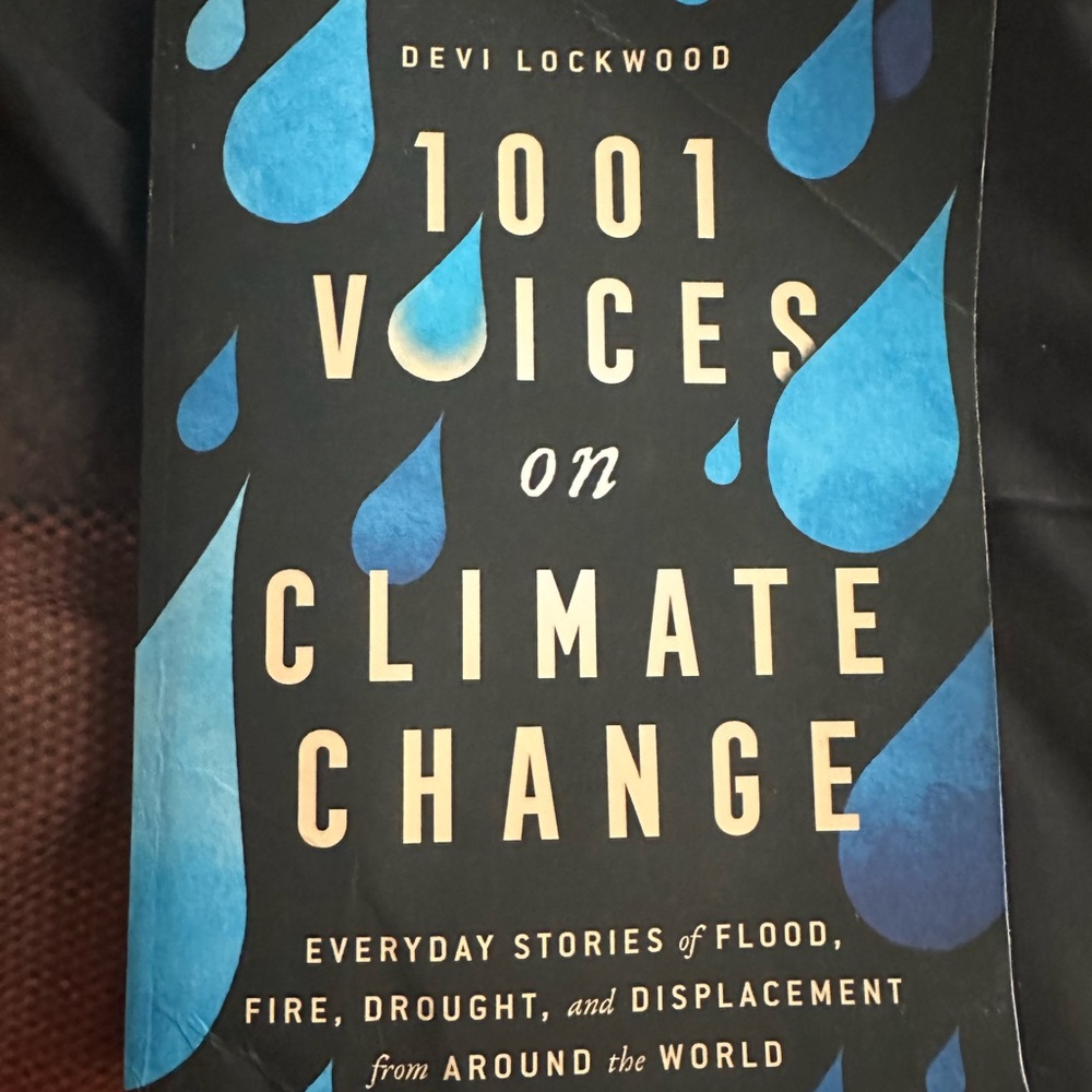 1001 Voices on Climate Change Softcover Book